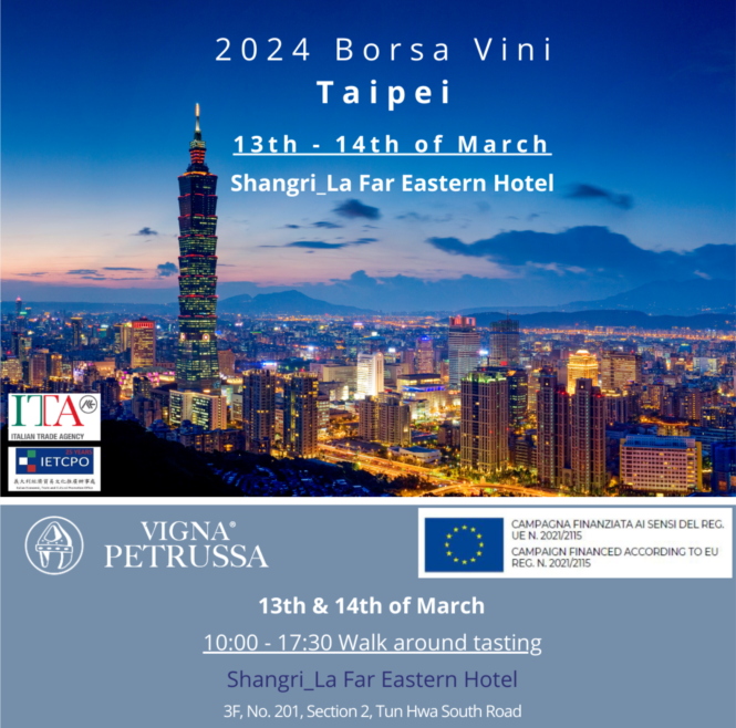 Borsa Vini Taiwan - Taipei 13-14 March 2024