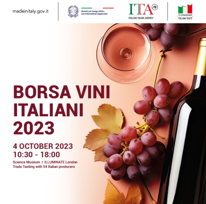Borsa Vini Italiani - Londra 4th October